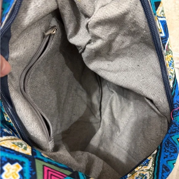 Bohemian Patterned Shoulder Bag - Picture 5 of 5